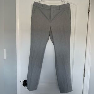 Light Grey Banana Republic Straight Dress Pant